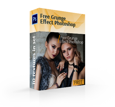 grunge effect photoshop free cover box
